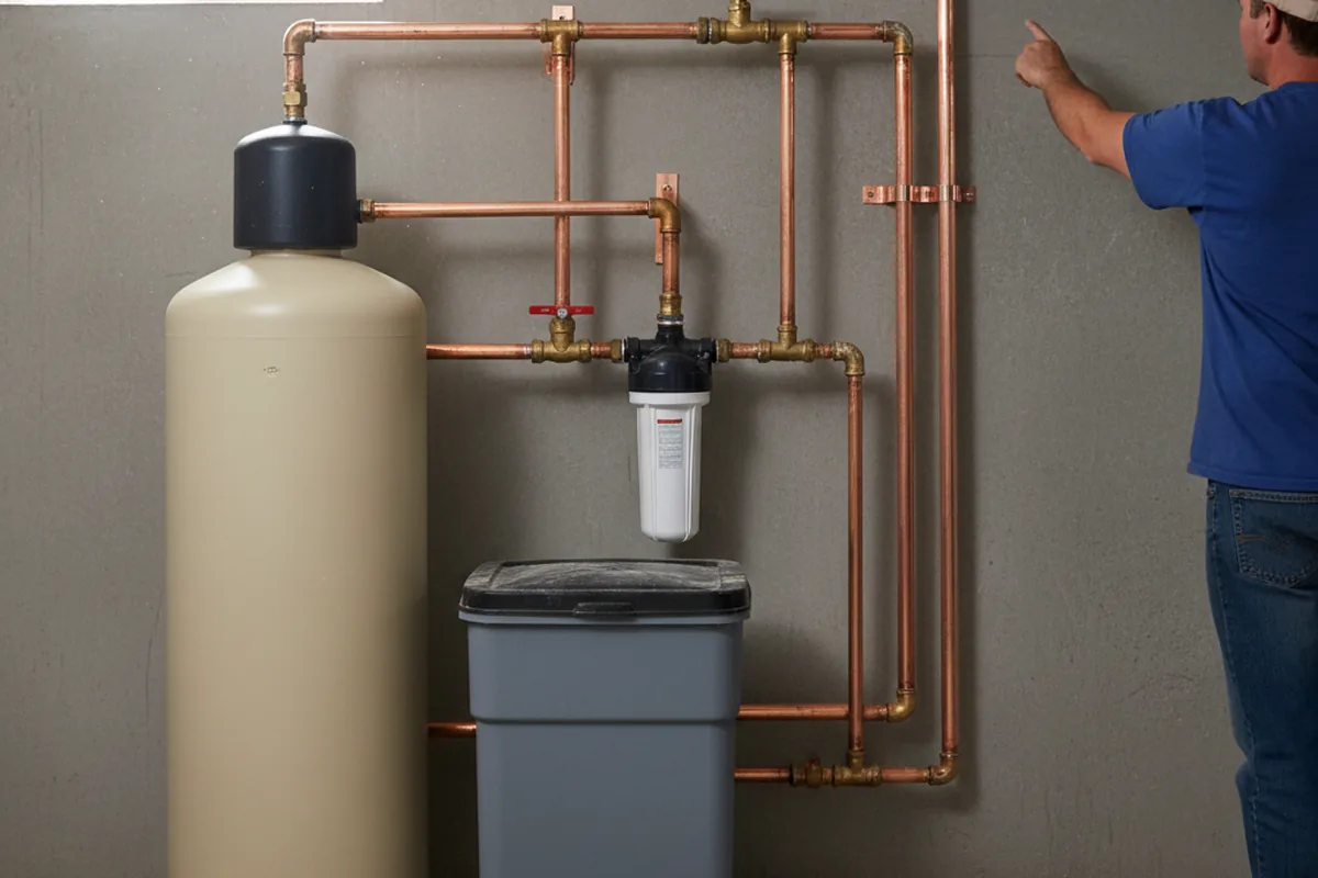 Whole-house water treatment system installed in Delcambre